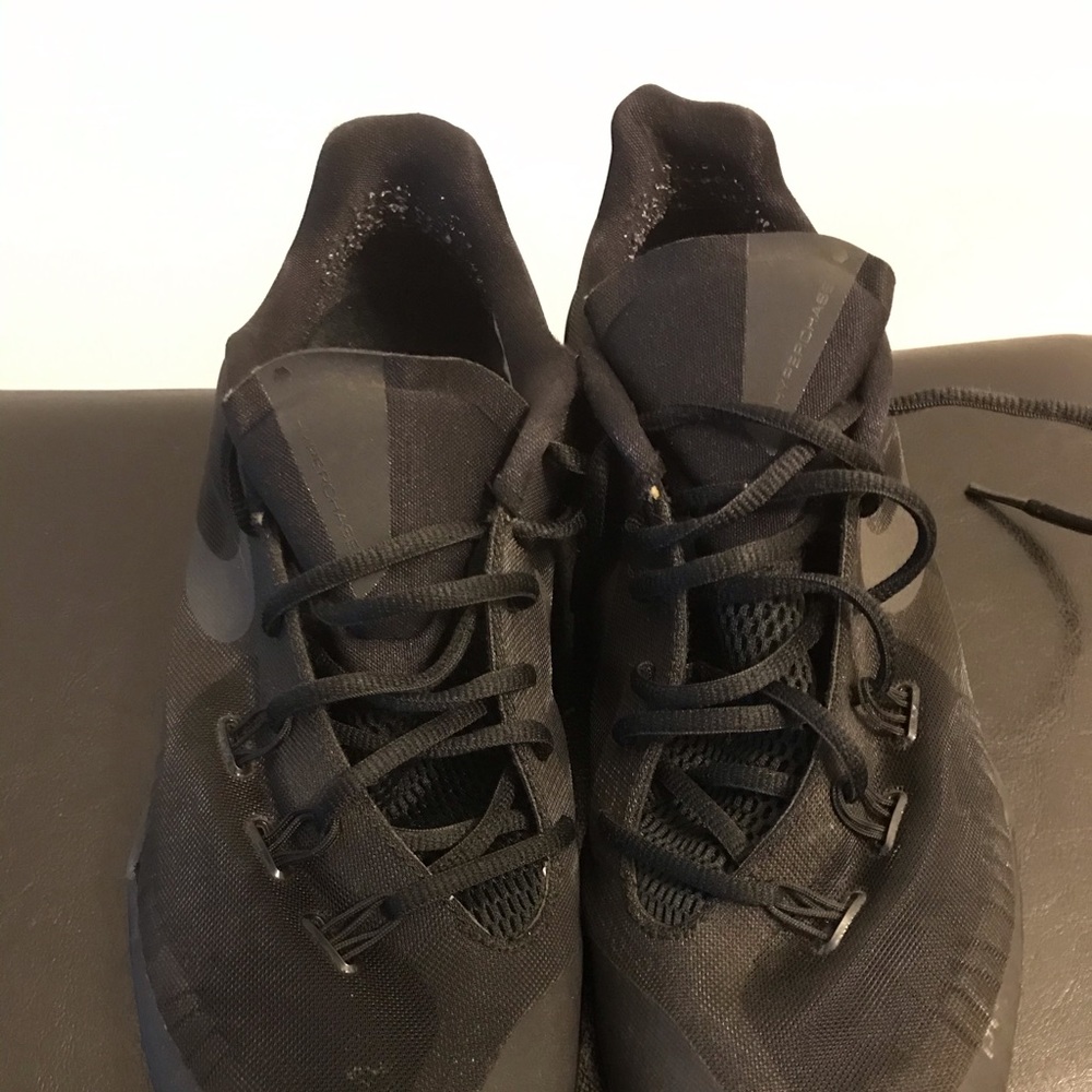 Black US12 Hyperchase Sneakers....